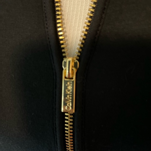 Calvin Klein Roll Sleeve Blouse - Picture 5 of 12